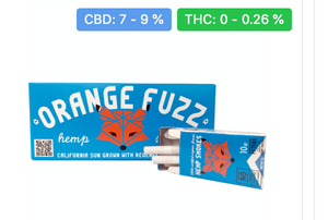 Orange Fuzz Hemp Smokes